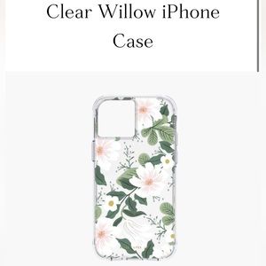 Rifle Paper Co. - Clear Willow Case for iPhone 13 mini